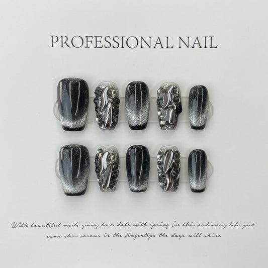 NO.72  Press on nails#personality# drag sister.